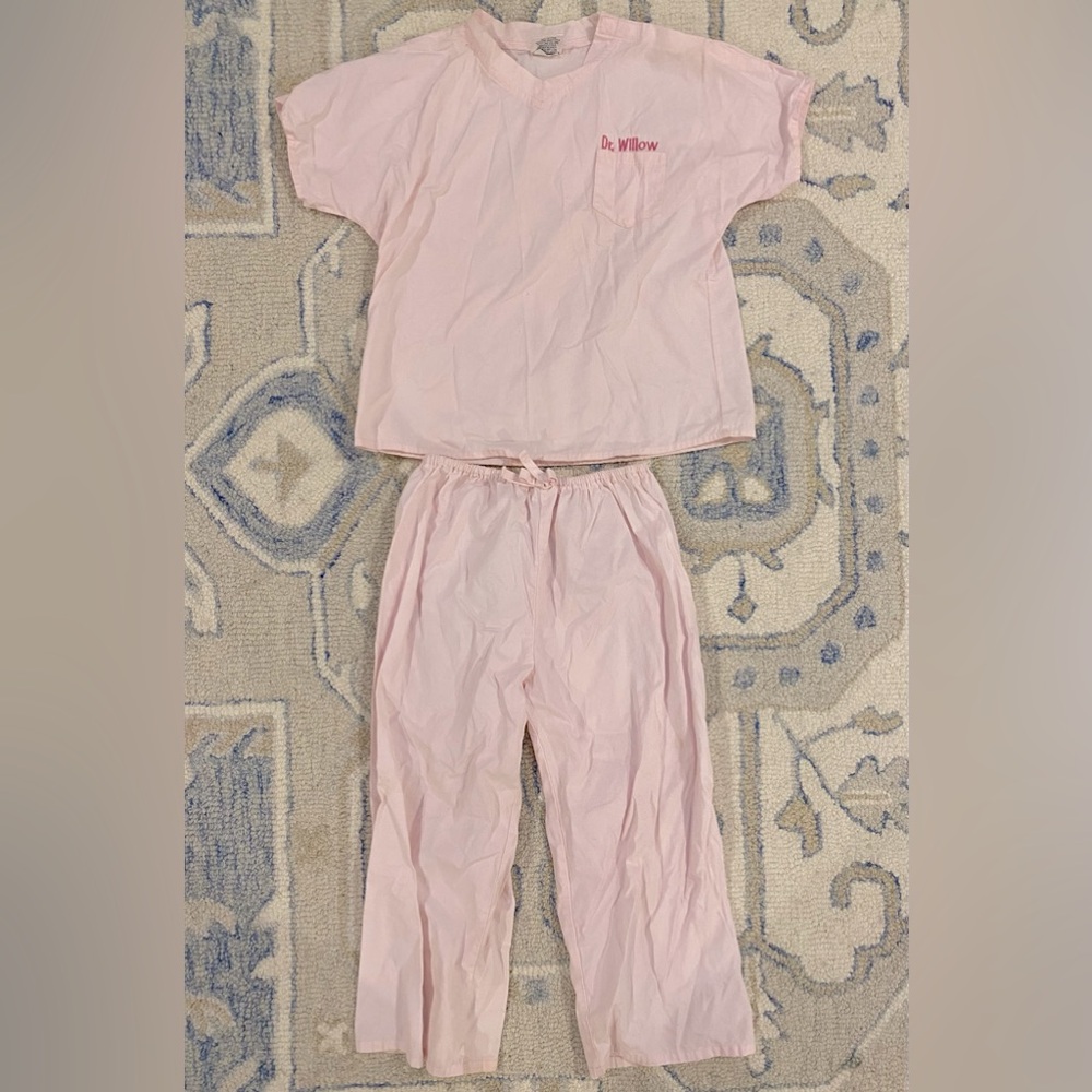 Monogrammed Kids Scrubs